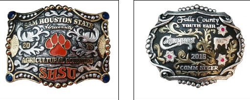 Premium Stock Show Belt Buckles Available